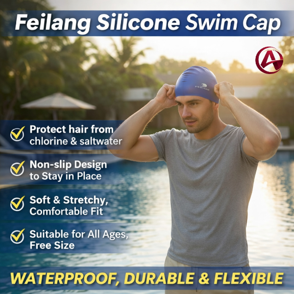 Feilang Silicone Swim Cap