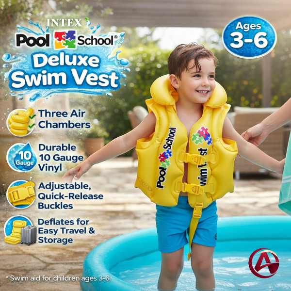 Intex Pool School Deluxe Swim Vest