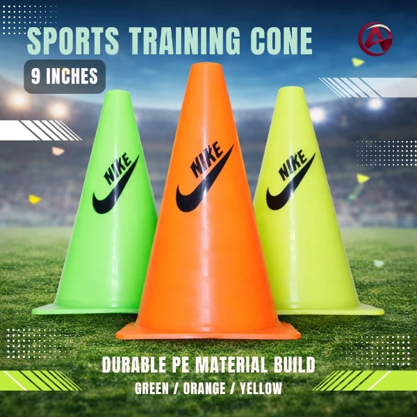 Sports Training Cone 9 Inch – Field Marker & Agility Cone