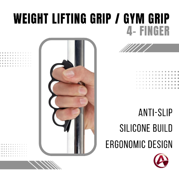 Weight Lifting Grip / Gym Grip (4-Finger)