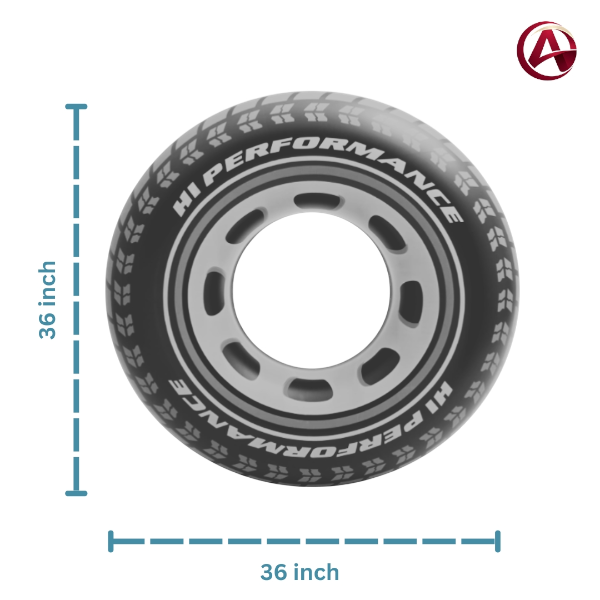 Intex Giant Tyre Swimming Tube Ring 36 Inches